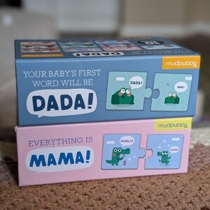 Jimmy Fallon "Everything Is Mama" And "Everything Is Dada" Baby Puzzles